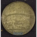 Sunderland Bridge Lottery 1816 Medallion - issued to promote this Lottery. Obverse; View of the