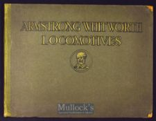 Armstrong Whitworth Locomotives 1920s Catalogue - Scotswood Works. Newcastle. Fine large