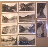 India - Collection of 20x real photo postcards of scenes of the N.W.F.P, India - Views include