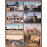 India - Collection of 8x postcards of Lahore Punjab - Views include Shish mahal, royal mosque,