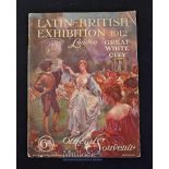 1912 Latin-British Exhibition Programme Great White City, London, official souvenir, illustrated,