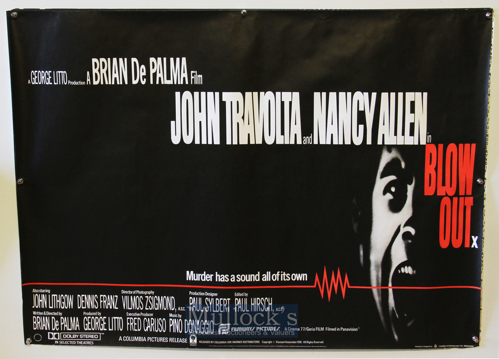 Original Movie/Film Poster Selection includes Absence of Malice, War Games, Blow Out, and The Boat - Image 4 of 4