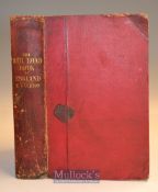 The Rail Road Book Of England by Edward Churton Book First Edition 1851 A large compendious 590 page