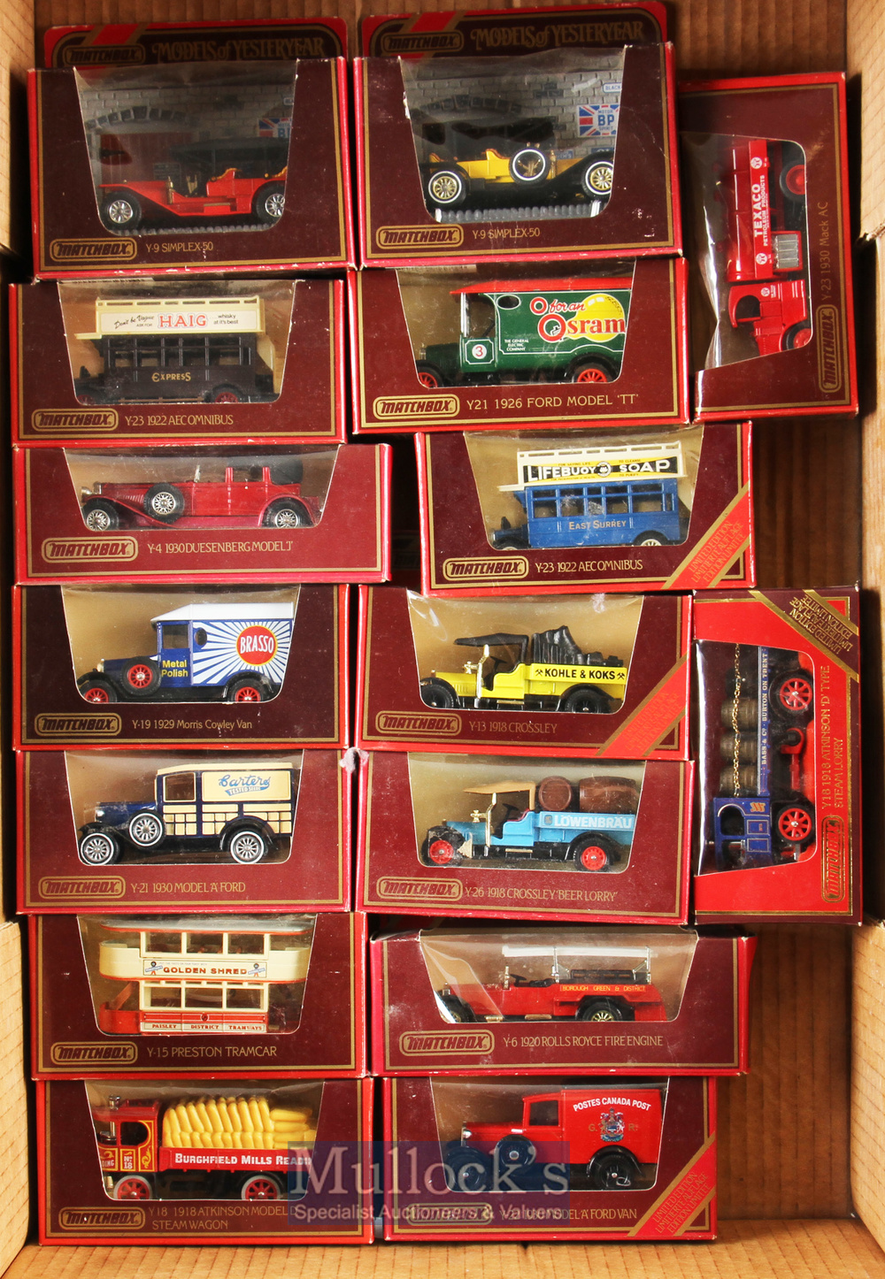 Matchbox Models of Yesteryear Diecast Toy Selection including a variety of models such as Y2 1930 - Image 2 of 2