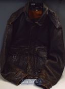 Collectable ‘Touch’ Gents Flying Jacket with nice ‘Africa Corp 1893’ branding, chocolate brown