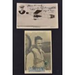 Aviation Autograph – Claude Grahame-White Signed Postcard an English pioneer of aviation date Aug