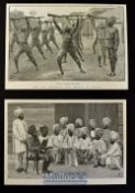 Burma / Sikh - The New Regiments for Service in Burma original engravings Physical Training With