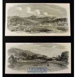 New Zealand - Six original woodblocks from the Illustrated London News^ Auckland from the New