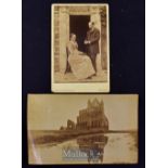 Whitby Abbey - Original Photograph by Frank Sutcliffe^ Circa 1880s Cabinet Photograph Fine