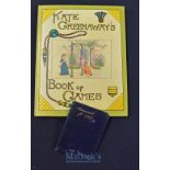 Kate Greenaway Almanack for 1883 Book London: Routledge and Sons^ bound in leather cover^