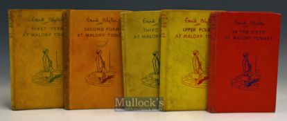 Enid Blyton Book Selection to include First Term at Malory Towers 1948 3rd ed^ Second Form at Malory