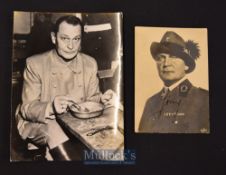 WWII Hermann Göring Signed Postcard depicted in Military uniform^ signed in ink to the front^