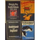 Selection of German Publications including Marching Songs^ German Infantry^ Homecare^ Spanish