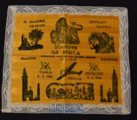 Souvenir Of Africa - Complete Victory Of Allied Armies 12 – 5 – 1943 Pictorial Silk a fine silk with