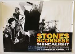 Original Movie/Film Poster Selection including Rolling Stones Shine A Light 2008 measures 40x30inch