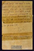 India – MK Gandhi Hand Written Letter to Prabhudas Chhaganlal Gandhi grandson of Gandhiji’s