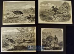 Australia - Sketches in Australia includes 6x engravings from the Illustrated London News 1863