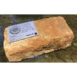 The Beatles – The Cavern Club Original Brick from the world famous Cavern Club^ with accompanying