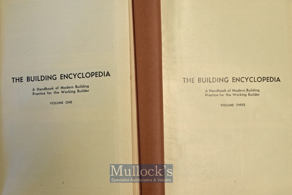 The Building Encyclopedia Vol I and Vol III by S.G Blaxland Stubbs illustrated^ both appear in - Image 2 of 4