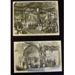 India & Punjab - Two original engravings by W. Carpenter Shah Hamadan's Musjid^ Cashmere 1858