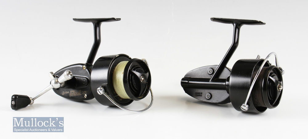 2x Garcia Mitchell fixed spool reels with spare spools including a 300 and 300a model both appear - Image 2 of 3