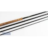 Fine Merlin Made in England (Bruce & Walker Merlin Series) 15ft 4pc carbon salmon fly rod - line