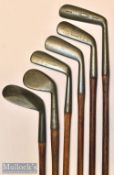 Interesting selection of Sammy’s^ Pitcher and golf irons and putter (6) – Tom Stewart round backed