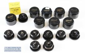 Selection of 9x Mitchell spools to include a mix of 308^ 309^ 408 and 409 models^ all in original