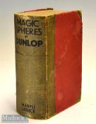 Rare 1920s Dunlop Golf Ball Box – Faux Dunlop Book Golf Ball box – titled to the spine “Magic