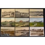 Interesting collection of St Andrews golfing postcards from the Edwardian period through to the