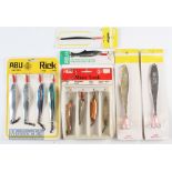 12x Unused ABU Big Game Lures includes Rick x4 - 40g^ Lurette 100g x2^ ABU Sillen 60g^ Klaus 50g and