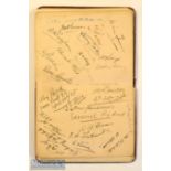 1920/1930 Collection of Ryder Cup and Open Golf Champion and other golfer’s autographs – mostly from