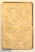 1920/1930 Collection of Ryder Cup and Open Golf Champion and other golfer’s autographs – mostly from