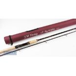 Good J W Young Ray Walton Model 10546 Barbel rod – 11ft 2pc fully fitted with Fuji style line
