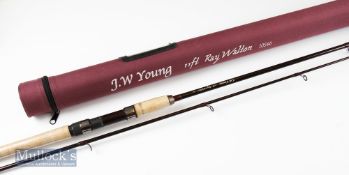 Good J W Young Ray Walton Model 10546 Barbel rod – 11ft 2pc fully fitted with Fuji style line