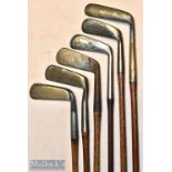 Interesting selection of putters (6) The Pelican Putter goose neck round blade^ Walter Hagen