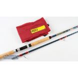 Scarce unused 1960’s Abu Sweden Pacific M 30 boat rod – 6ft 6in 2pc – IGFA 30lb – Maasivt For