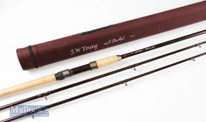 Good J W Young Barbel Model 10544 rod – 12ft 2pc c/w spare tip - fully fitted with Fuji style line
