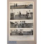 Collection of Golfing Magazine Photograph Illustrations et al from 1900 to 1950s (3) – notably J H