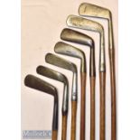Mixed selection of blade putters (7) - Magic Putter^ Melville Brown straight blade^ Robert Simpson
