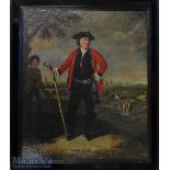 Allan^ David Scottish Artist (1744-1796) after – oil on canvas copy of the original painting Wm