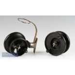 Allcock Aerialite Surf side casting reel with stainless steel arm^ turntable and strap back with