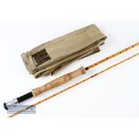 Good Hardy’s England “The Perfection” palakona trout fly rod ser. no. H46232C (c.1961) – 9ft 2pc