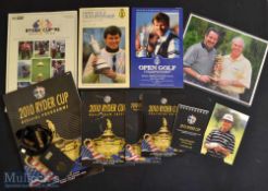 Collection of Open Championship Golf and Ryder Cup programmes^ Spectator Guides^ Media Guides^