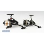 Shakespeare 2940 spinning reel Made in Japan together with Shakespeare 2230 II spinning reel both