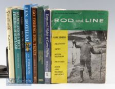 Selection of Fishing Books to include Basic Fly Tying in Pictures^ Salmon and Sea-Trout Fisheries in