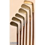 Good collection of Gibson and Army & Navy men’s and ladies’ golf irons (6) – 3x Gibson smf – mid