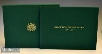 American Exclusive Golf Club History Book – “Brook Hollow Golf club 1920-1995 – The First 75