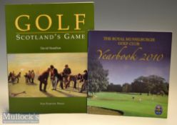 Hamilton^ David - “Golf – Scotland’s Game” publ’d 1998 – a full colour litho printed publication for