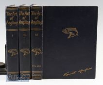 Mansfield^ Kenneth – The Art of Angling Vol I-III The Caxton Publishing Company 1957 all bound in